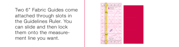 Guidelines Ruler by Guidelines4Quilting