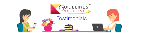 Guidelines Ruler and a Connector by Guidelines4Quilting