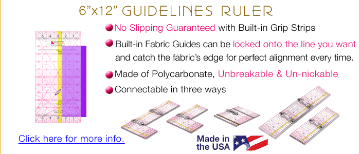 Guidelines Ruler by Guidelines4Quilting