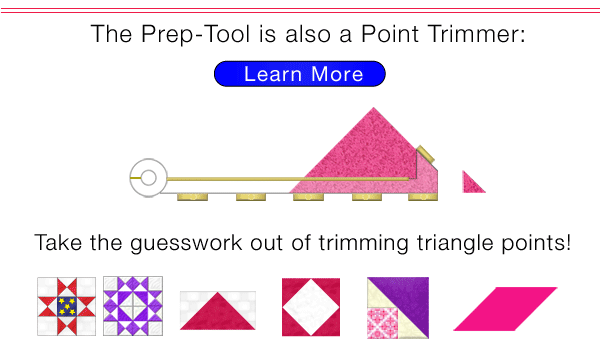 The Prep-Tool is also a point trimmer.