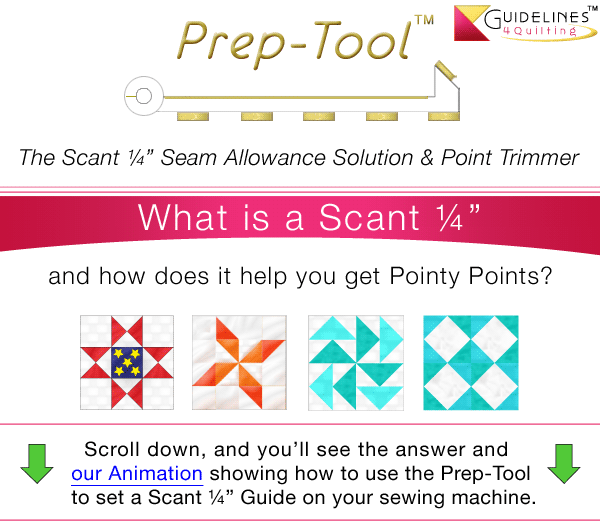 Prep-Tool by Guidelines4Quilting