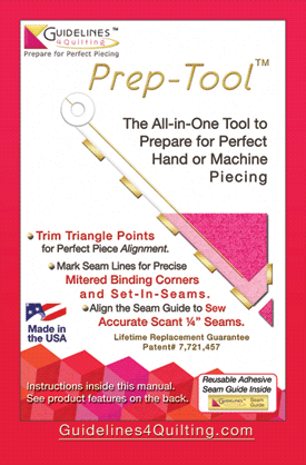 Prep-Tool by Guidelines4Quilting