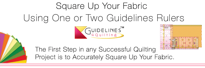 Square Up Fabric Basics by Guidelines4Quilting
