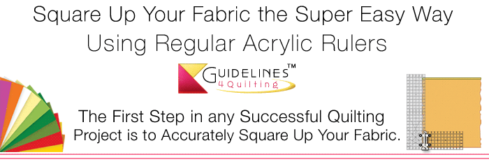 Square Up Fabric Basics by Guidelines4Quilting